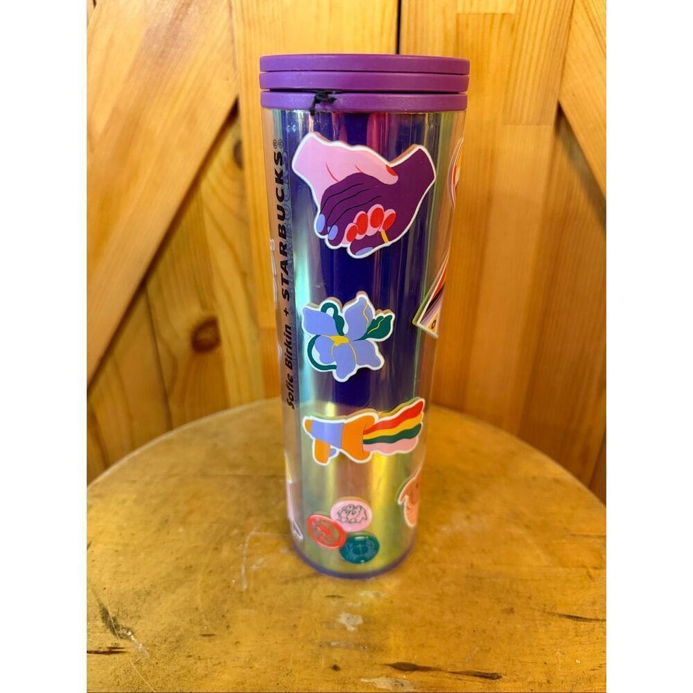 Starbucks Pride LGBTQ+2024 Sofie Birkin Vacuum Insulated Tumbler 16 Oz (6148)